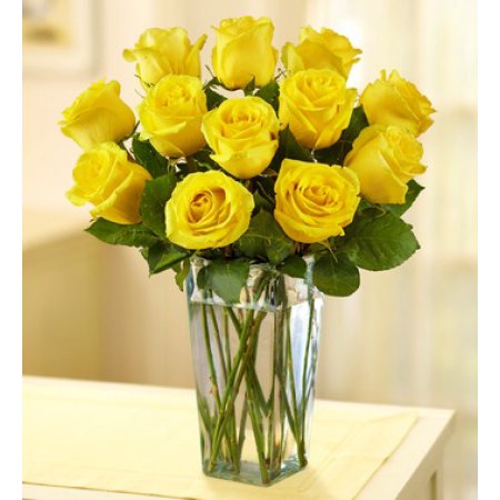 Heavenly Rose - 12 Stems Vase